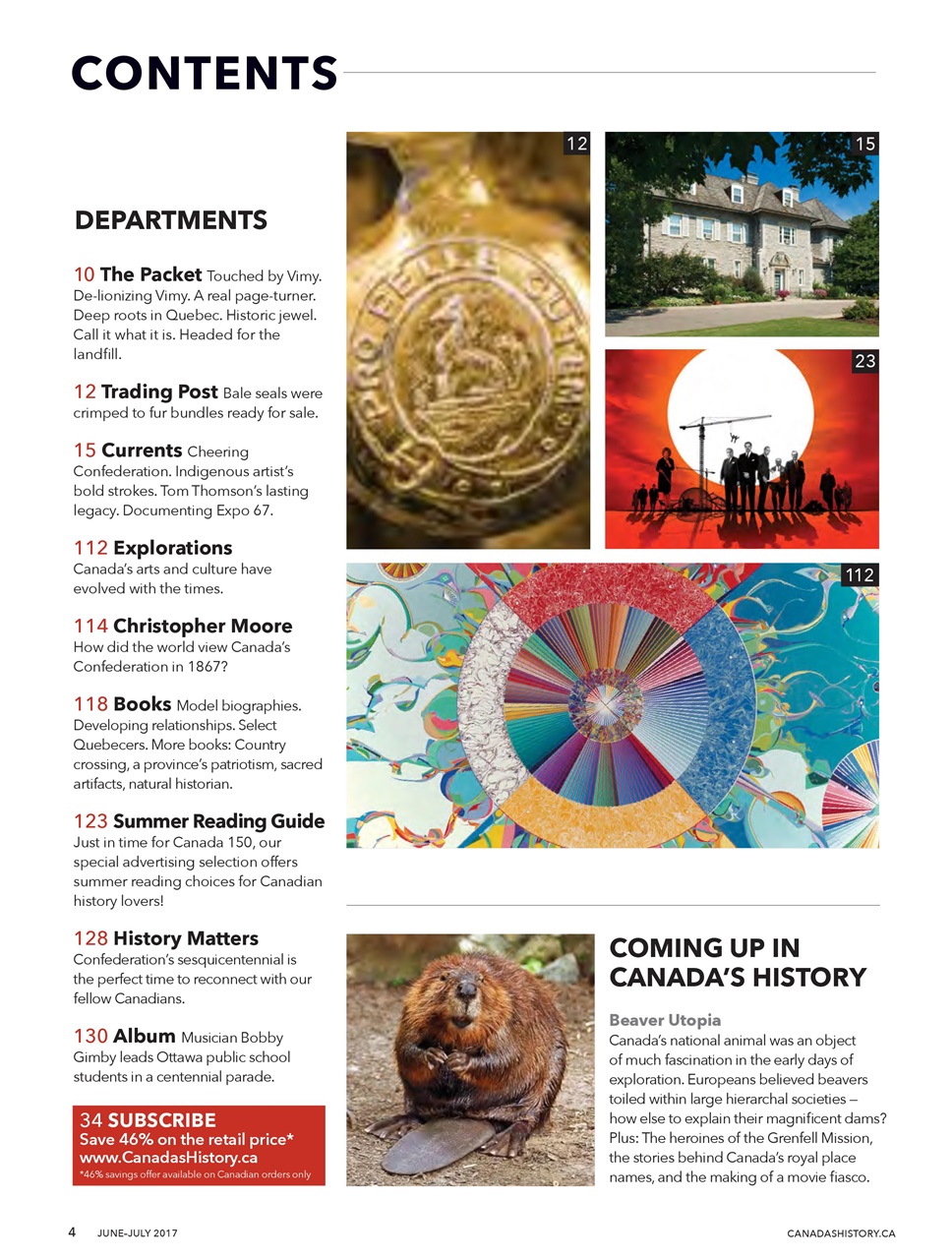 Canada's History Preview Pages