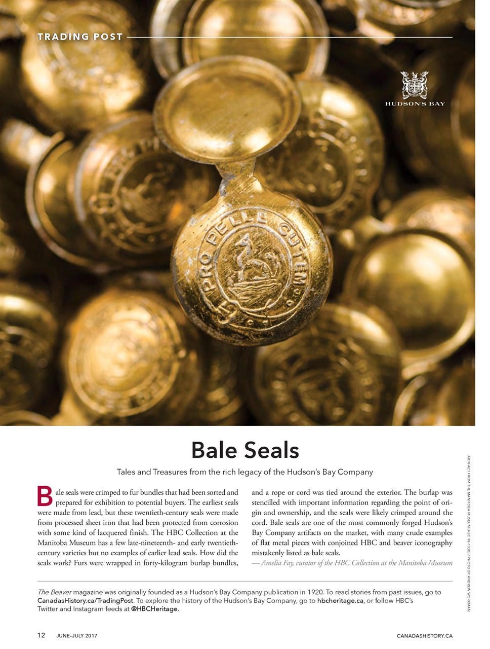 Canada's History Preview Pages