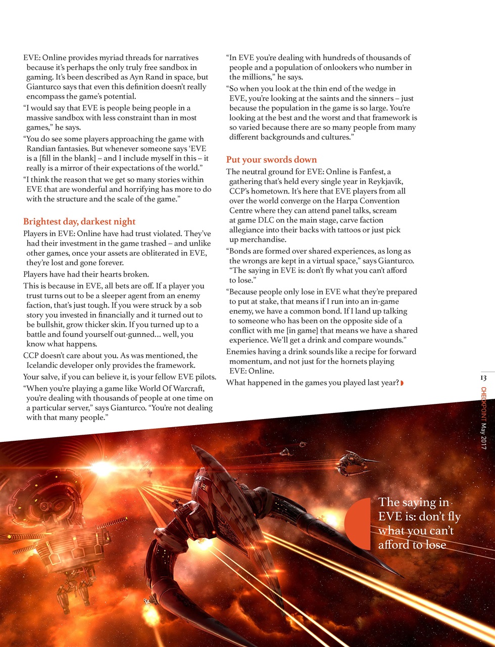 Checkpoint Magazine Preview Pages