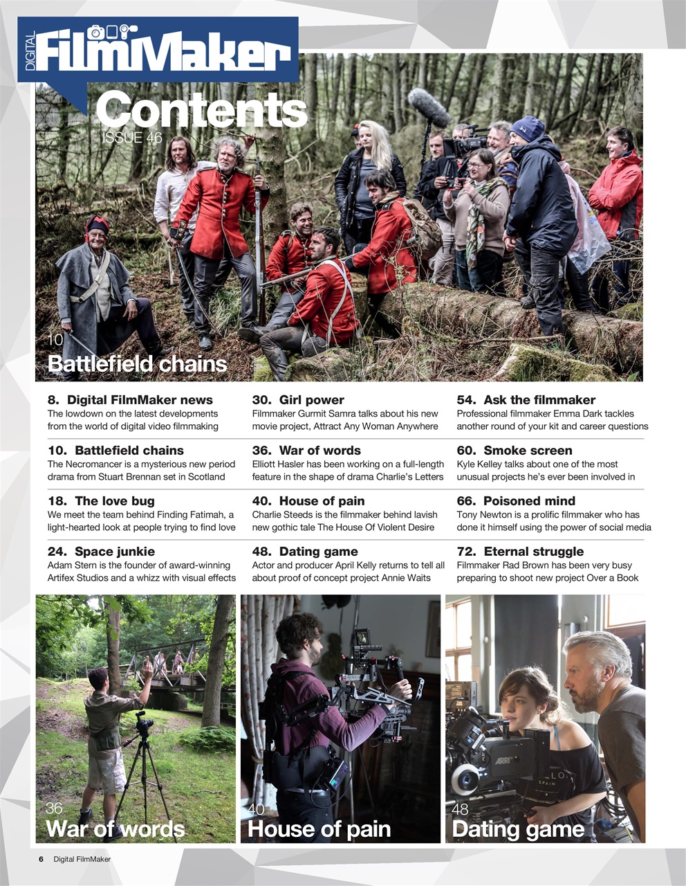 Digital FilmMaker Preview Pages