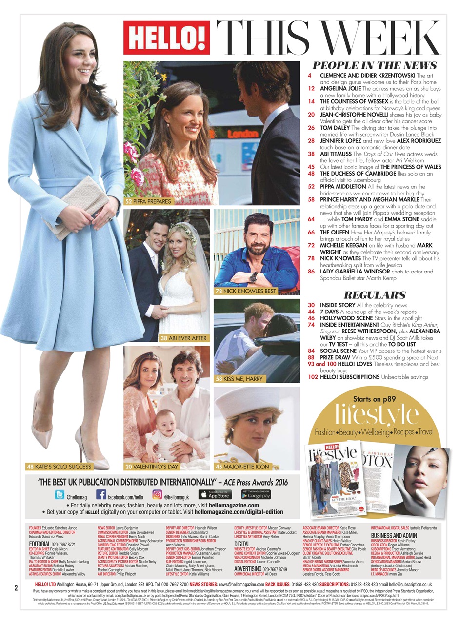 Hello! Magazine Preview Pages