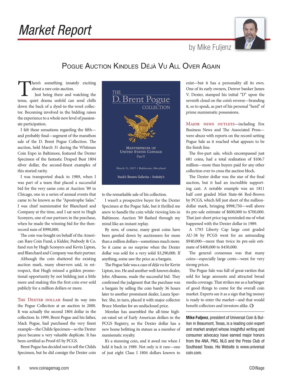 COINage Magazine Preview Pages