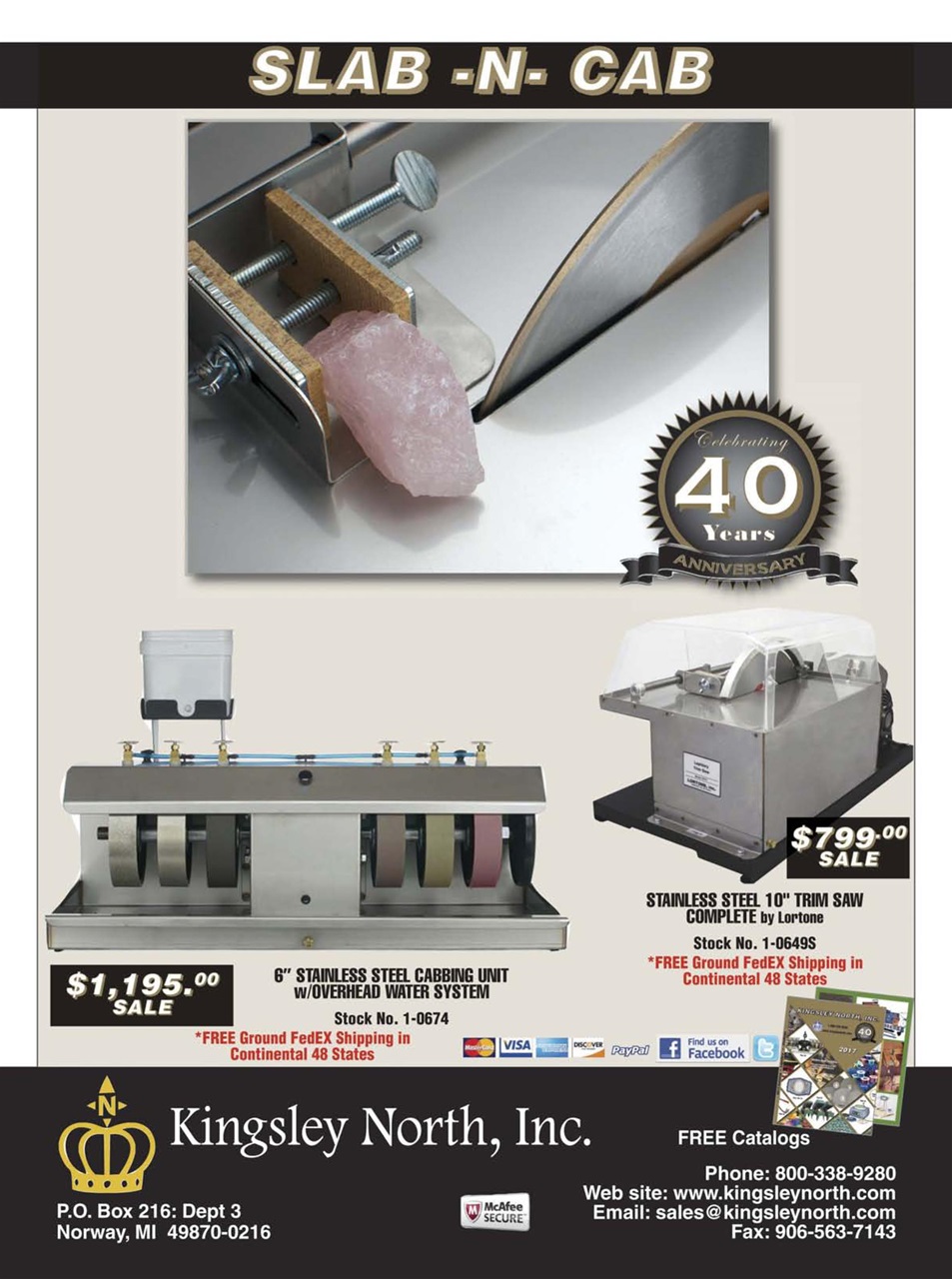 Rock&Gem Magazine Preview Pages