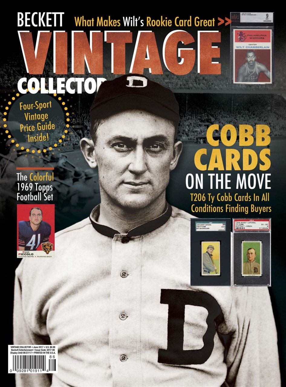 Beckett Vintage Collector Magazine Preview Pages