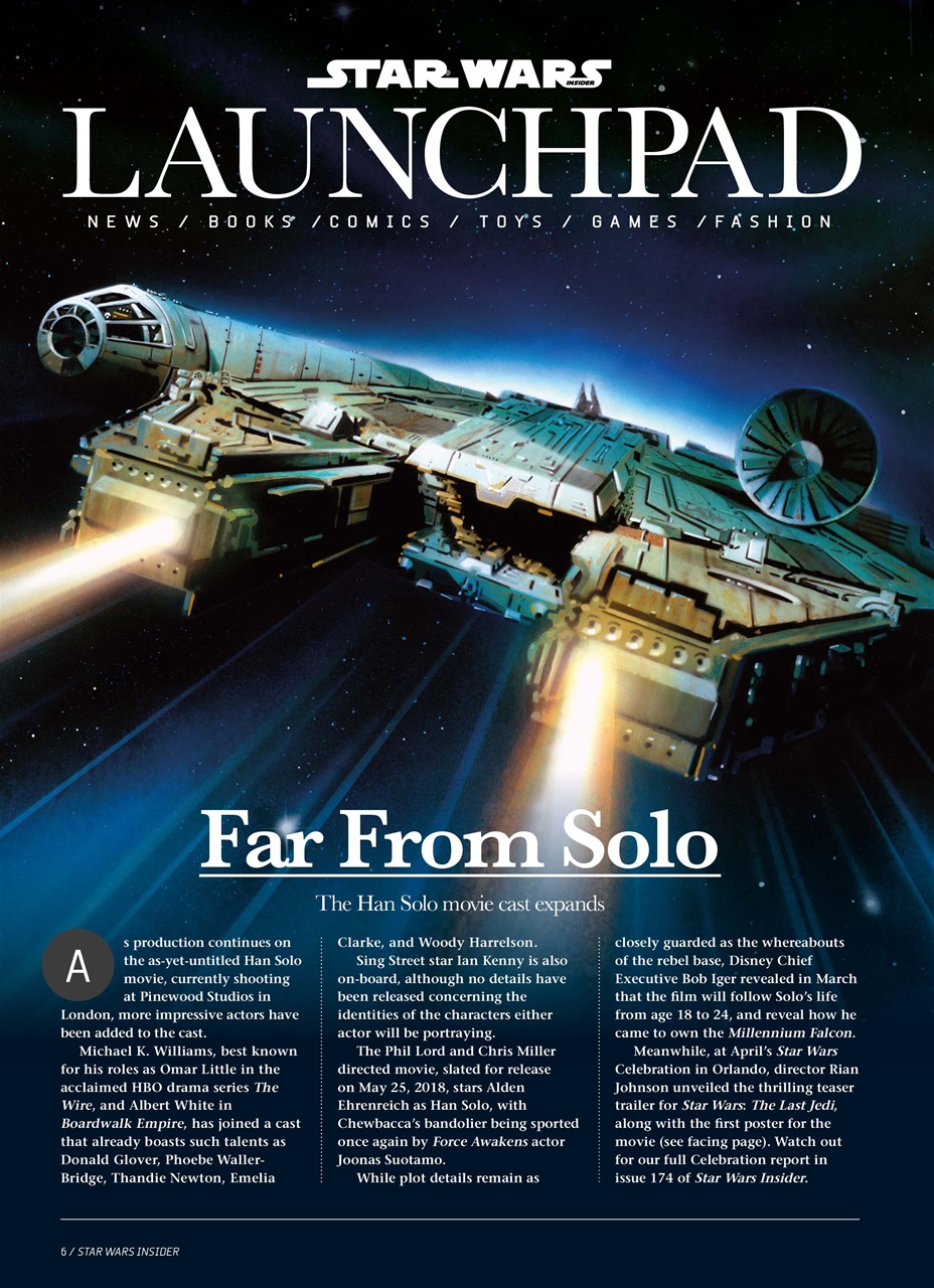 Star Wars Insider Preview Pages