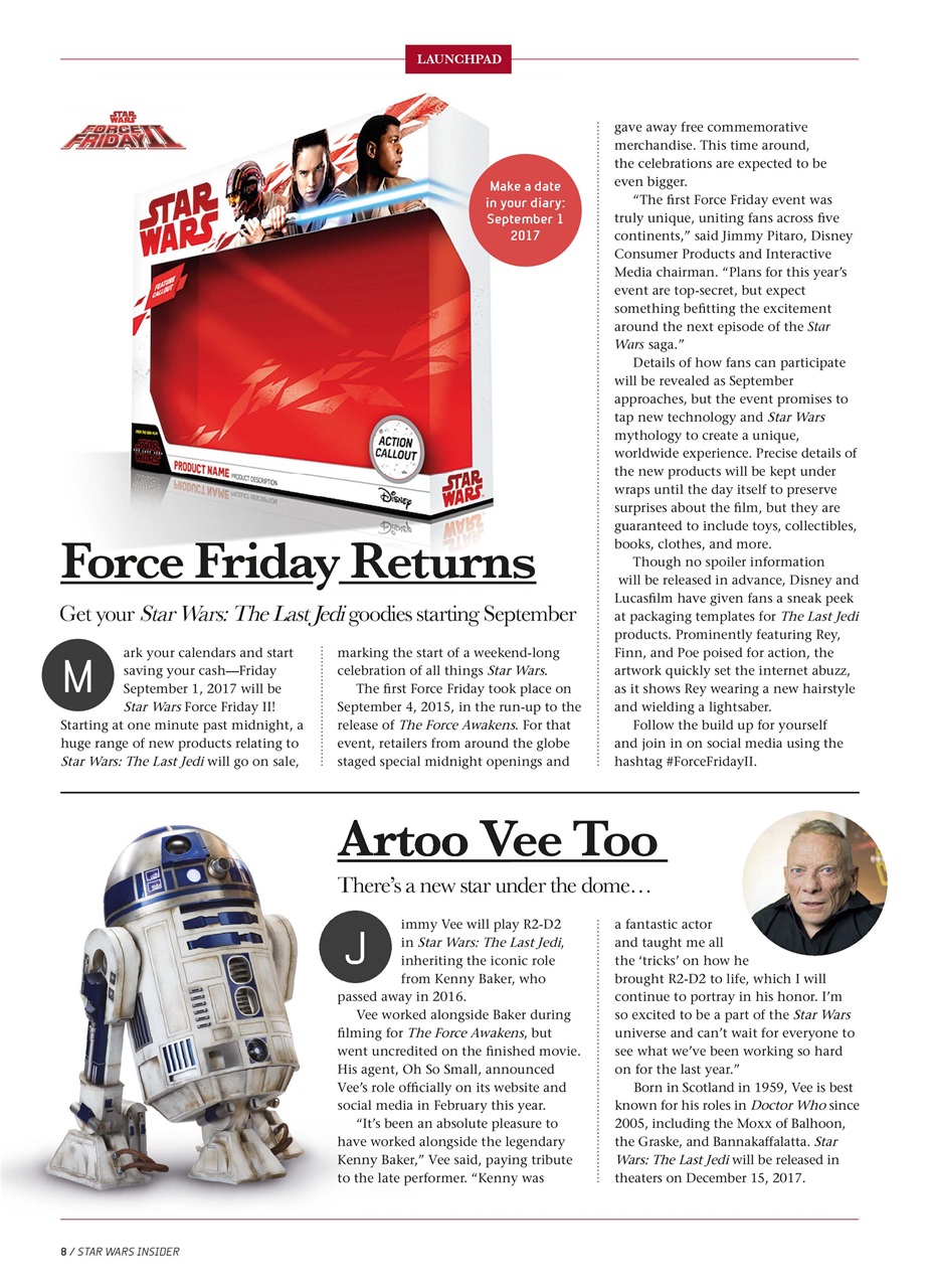 Star Wars Insider Preview Pages