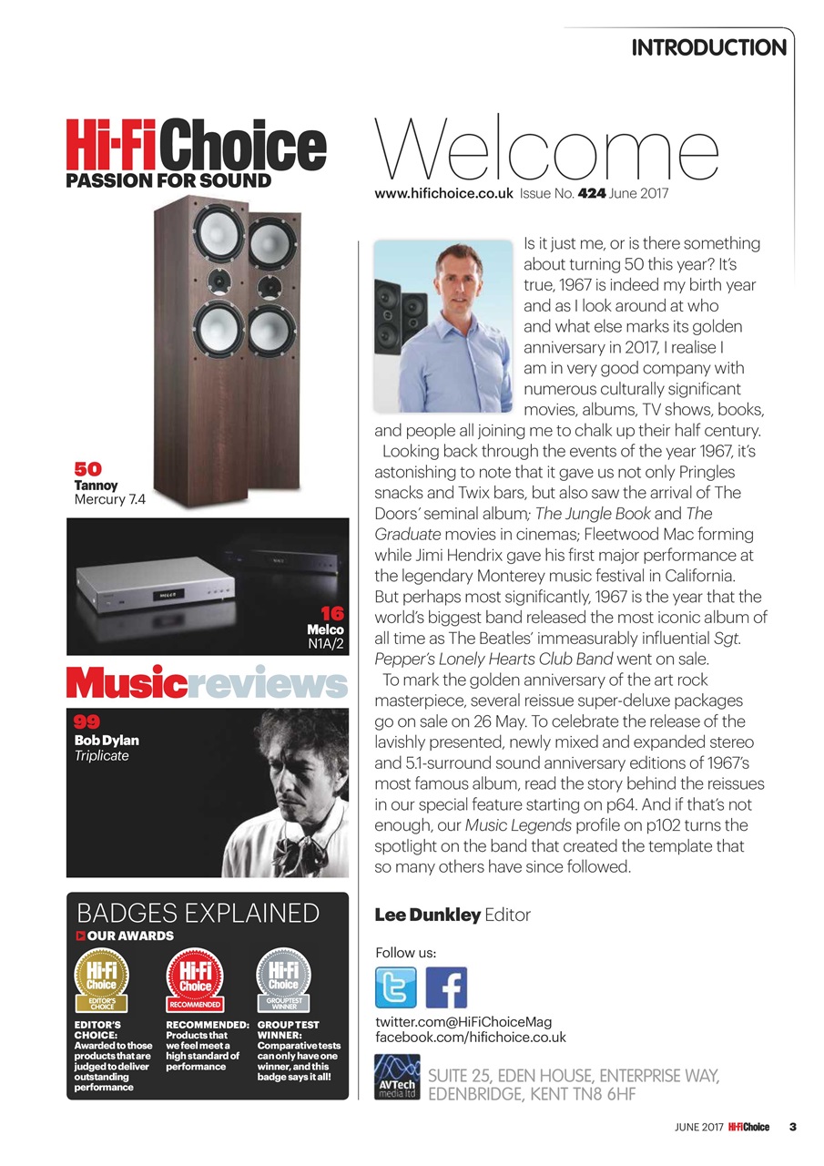 Hi-Fi Choice Preview Pages