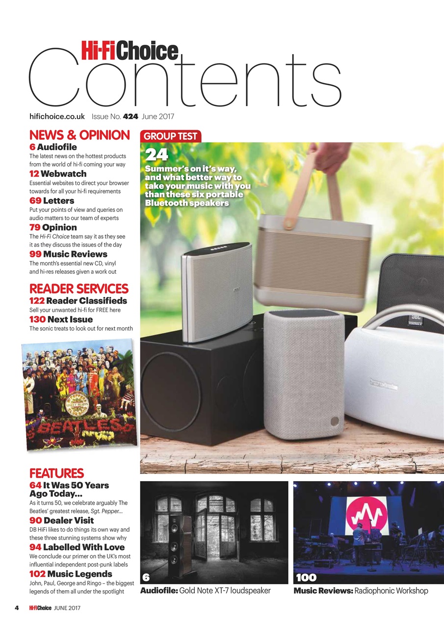 Hi-Fi Choice Preview Pages