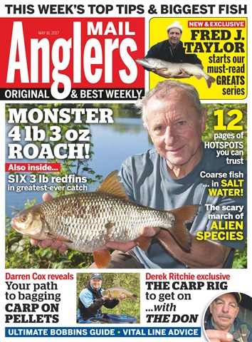 Anglers Mail issue 16th May 2017