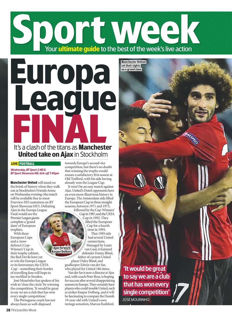 TV & Satellite Week Preview Pages