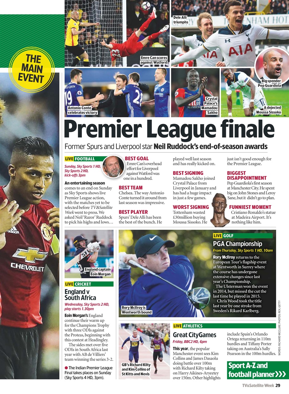 TV & Satellite Week Preview Pages