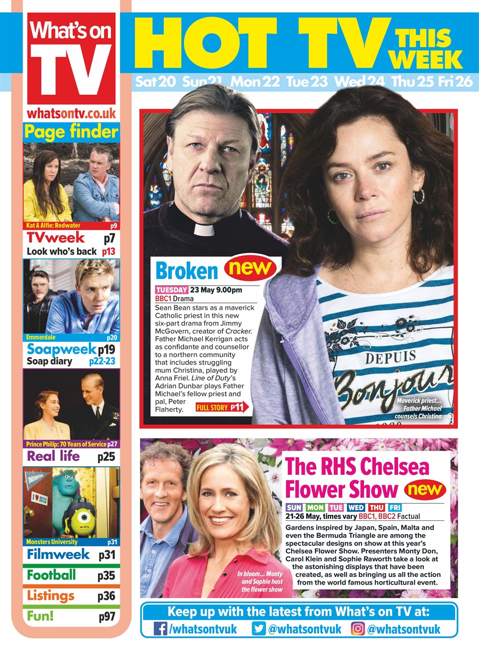 What's on TV Preview Pages