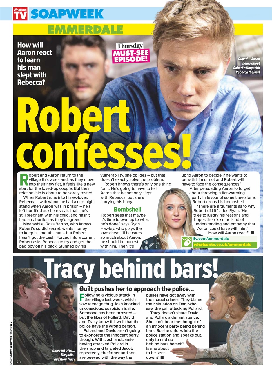 What's on TV Preview Pages