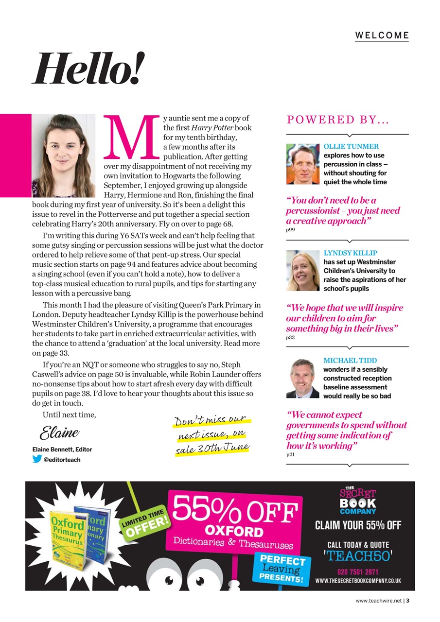 Teach Primary Preview Pages