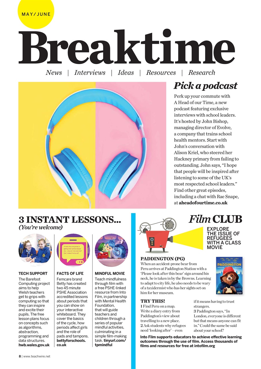 Teach Primary Preview Pages