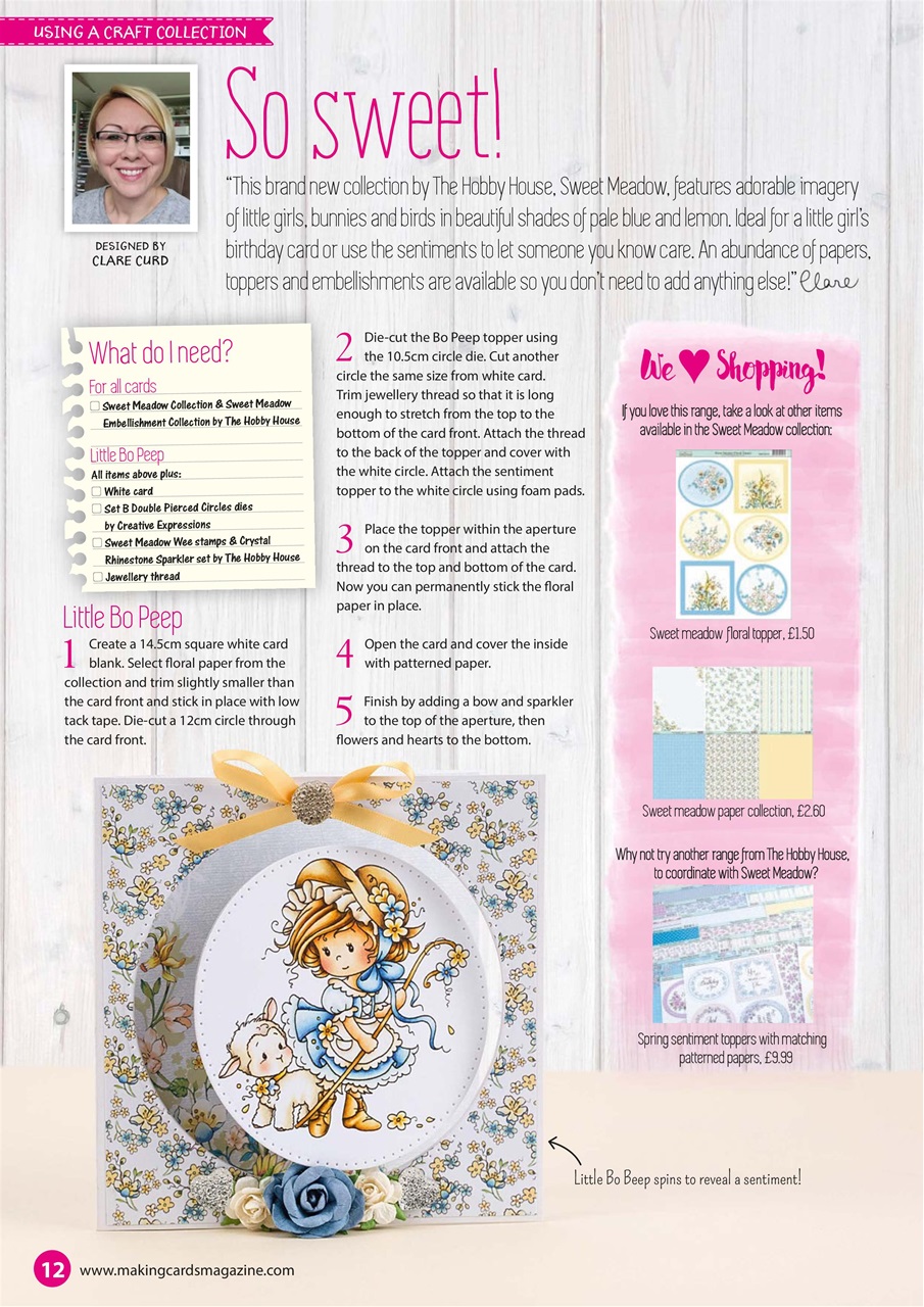 Making Cards & Papercraft Preview Pages