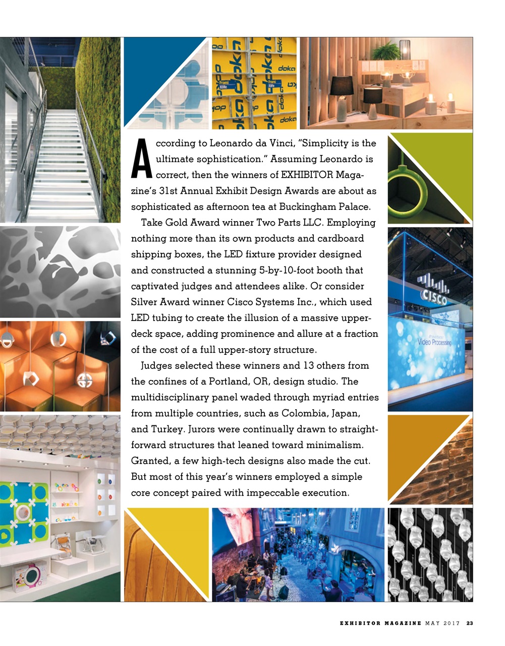 EXHIBITOR Magazine Preview Pages