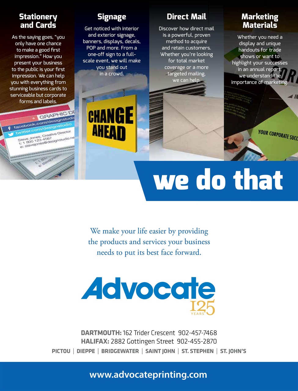 Halifax Magazine Preview Pages