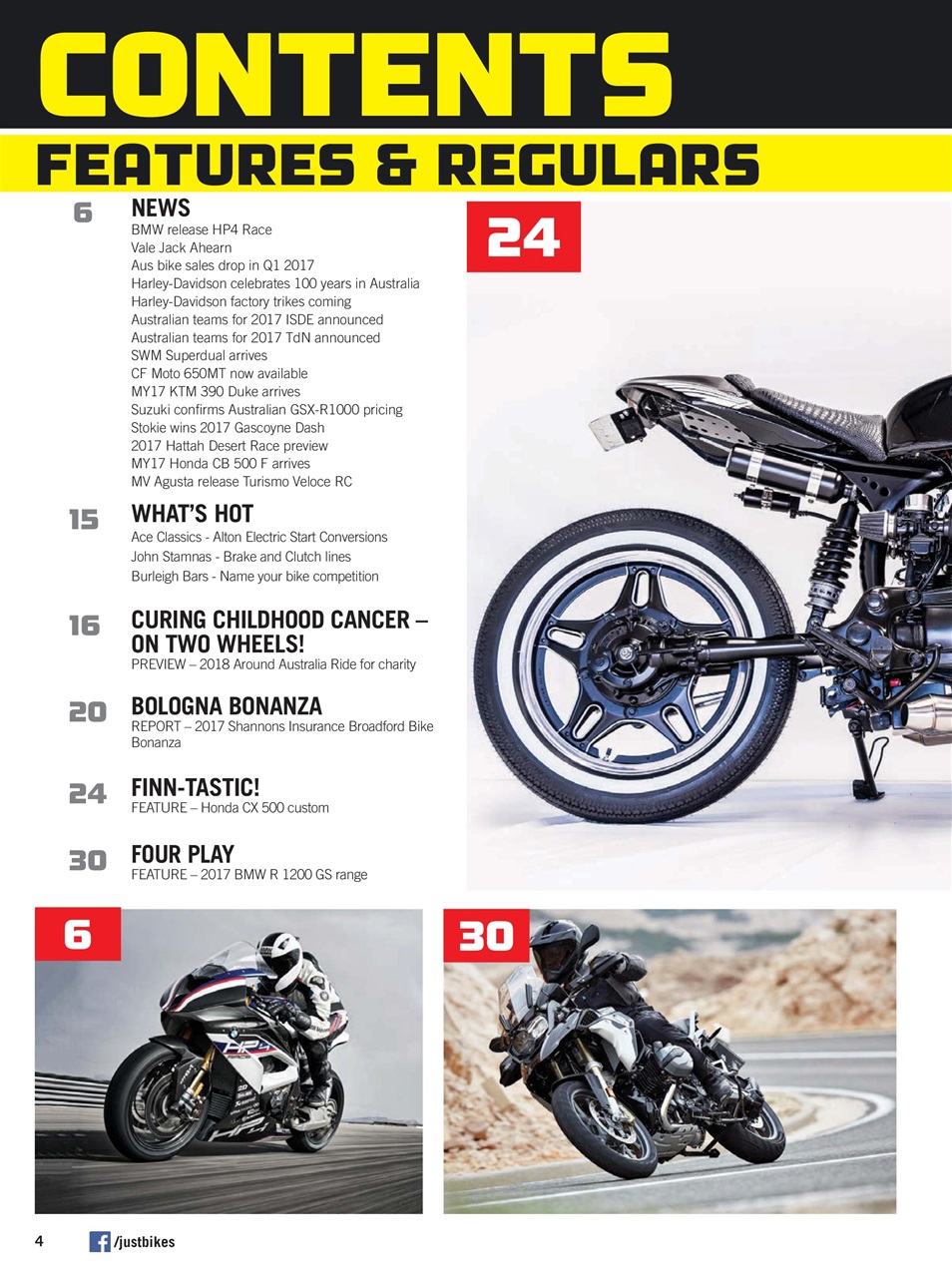 JUST BIKES Preview Pages