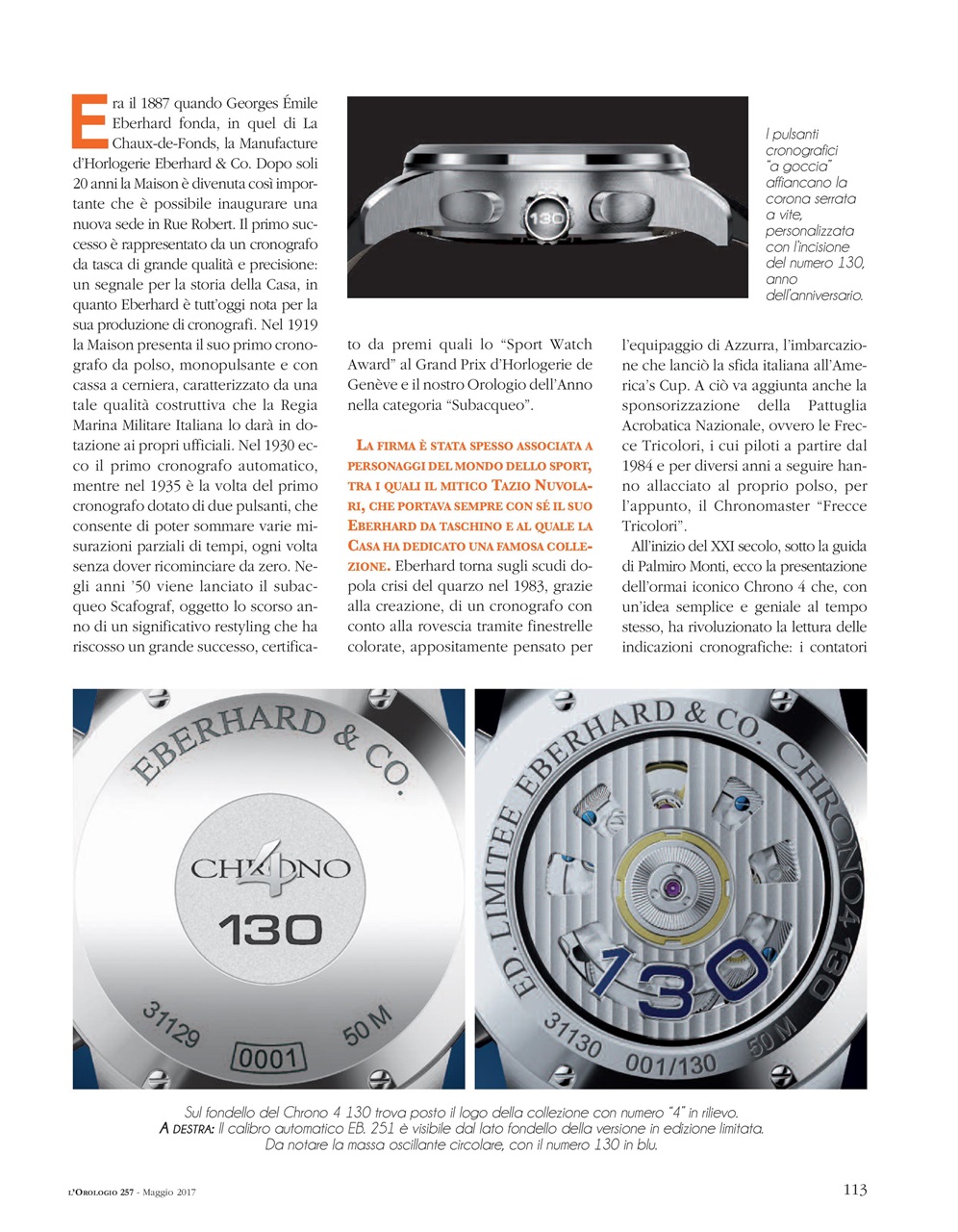 L'Orologio Preview Pages