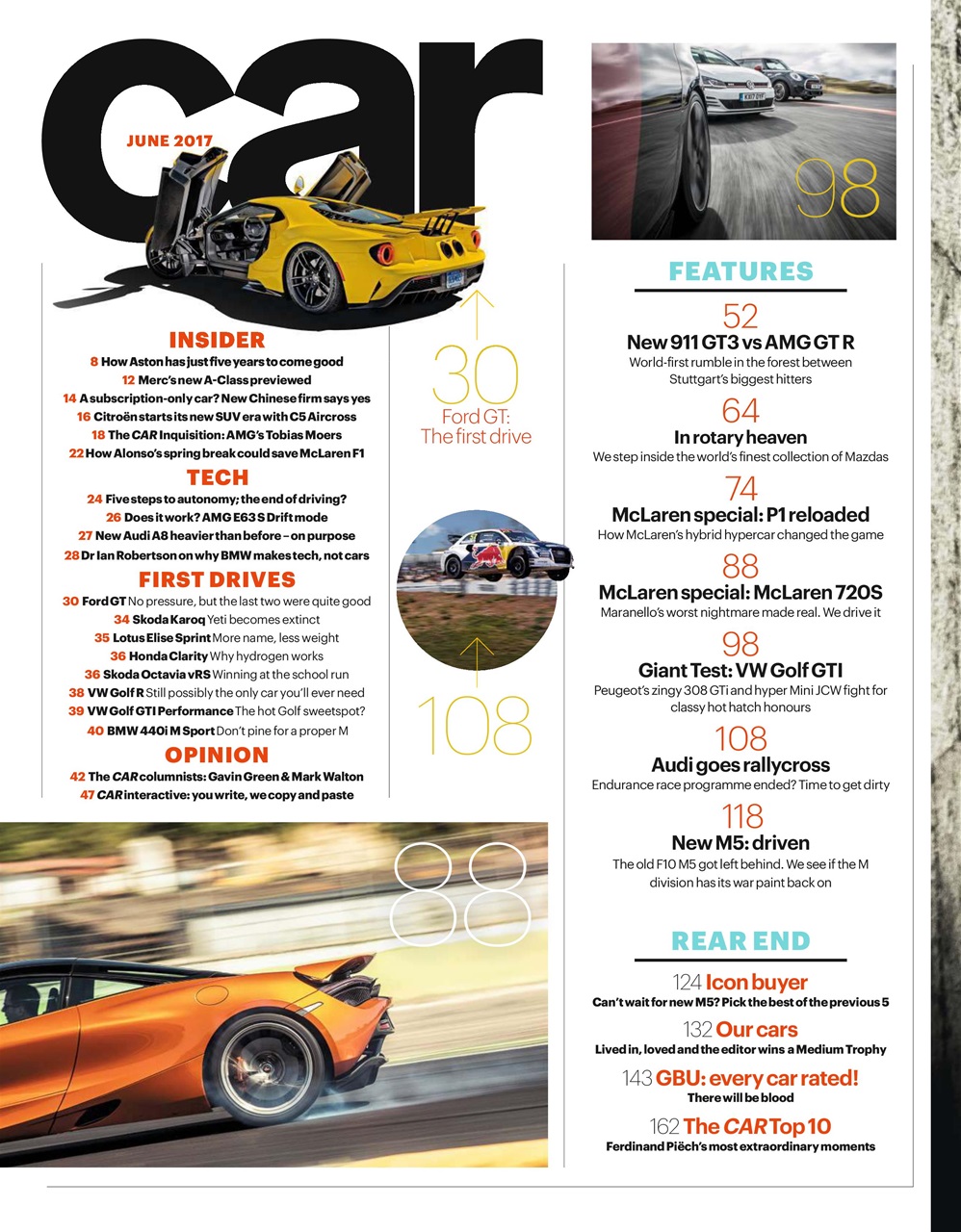 Car Preview Pages