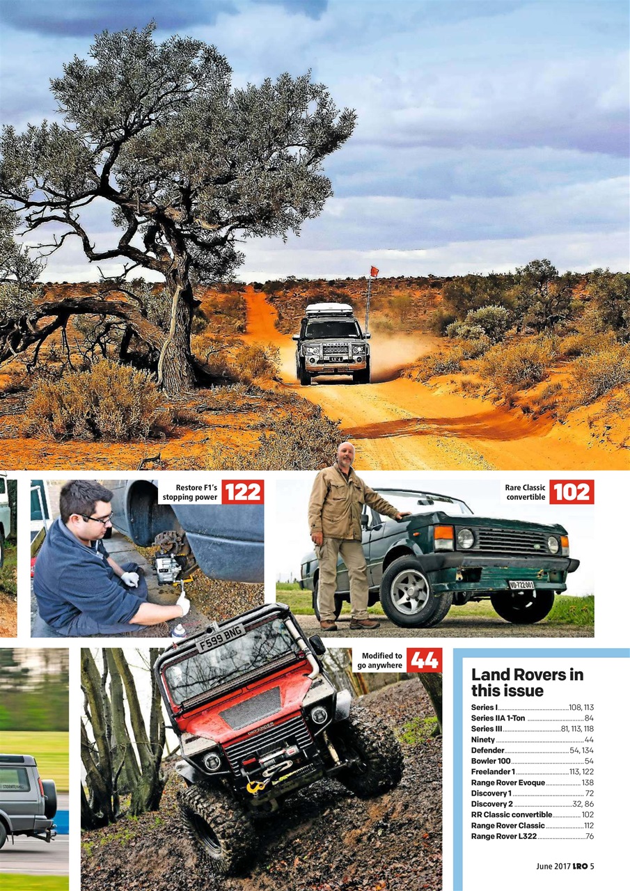 Land Rover Owner Preview Pages
