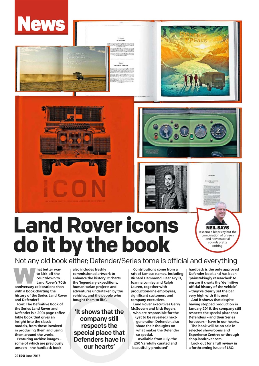 Land Rover Owner Preview Pages