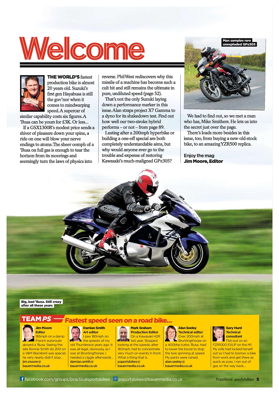 Practical Sportsbikes Preview Pages