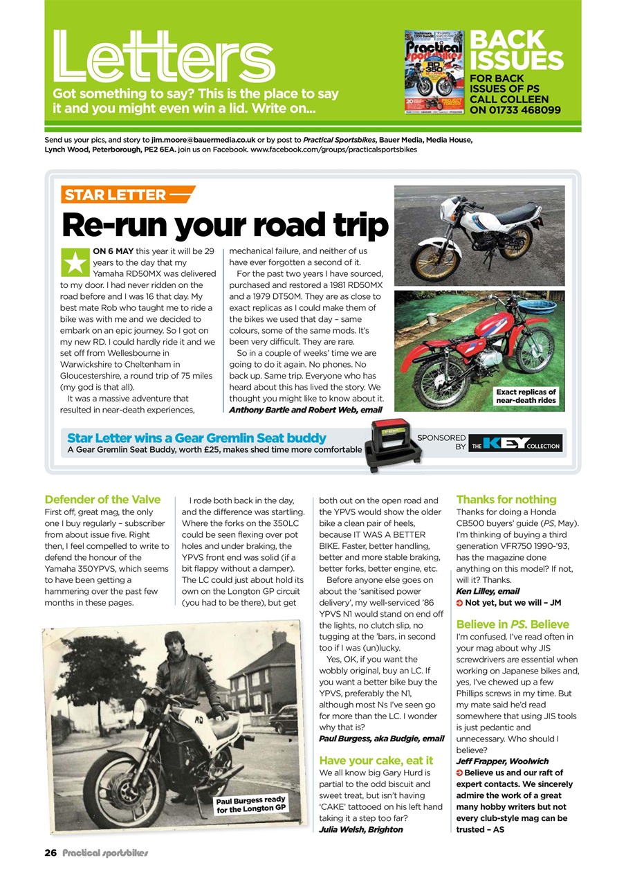 Practical Sportsbikes Preview Pages