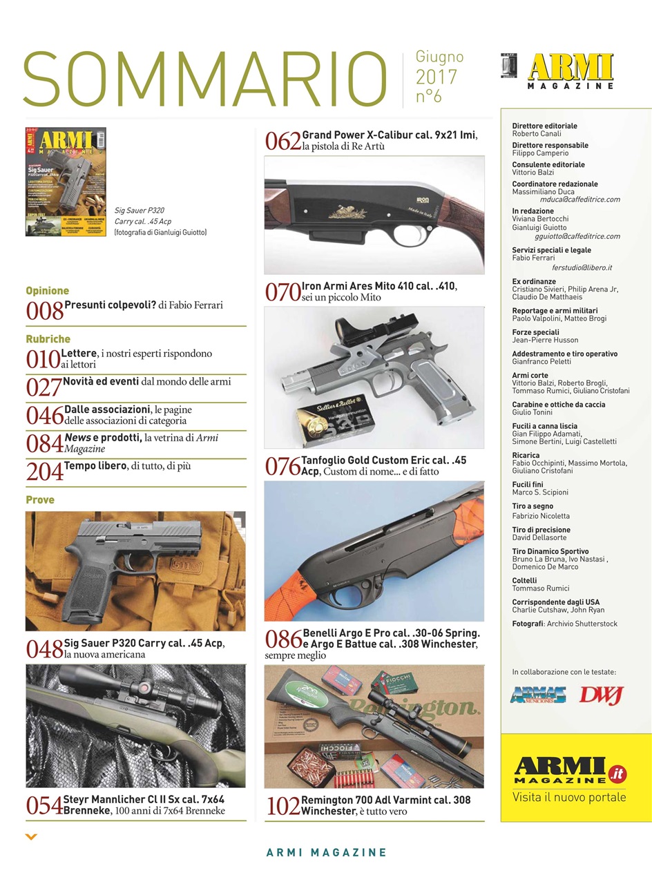 ARMI MAGAZINE Preview Pages