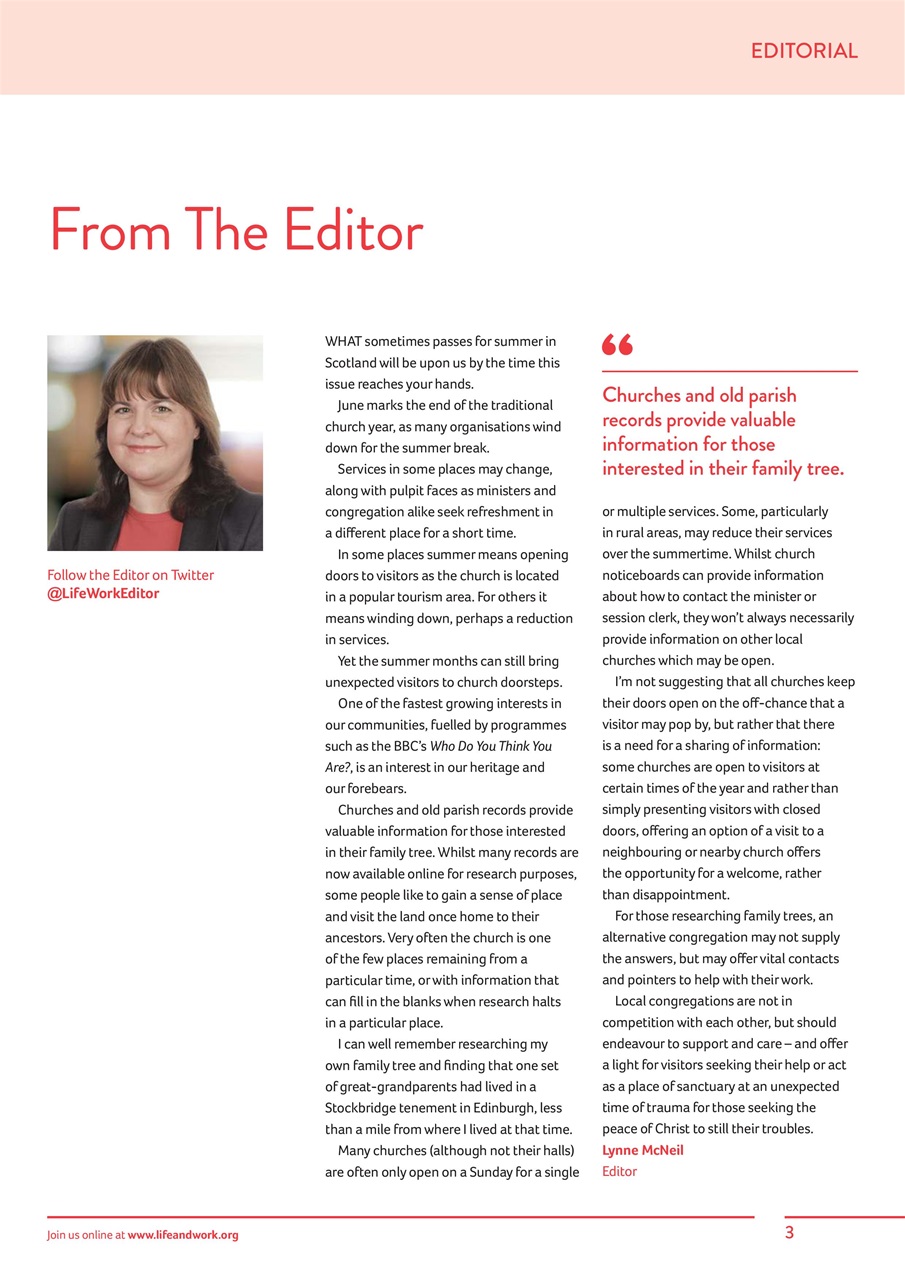 Life and Work Preview Pages