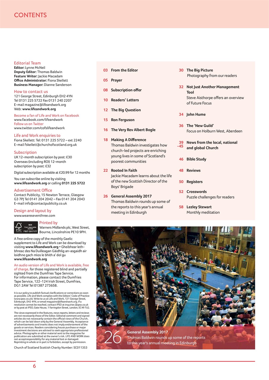 Life and Work Preview Pages