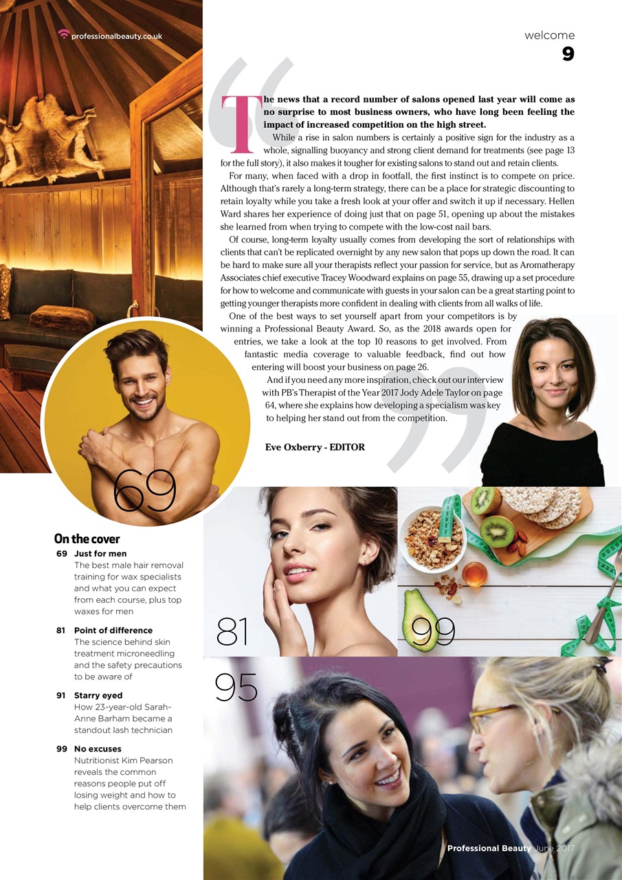 Professional Beauty Preview Pages