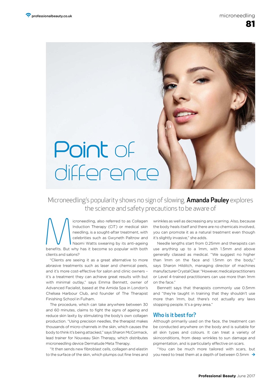 Professional Beauty Preview Pages