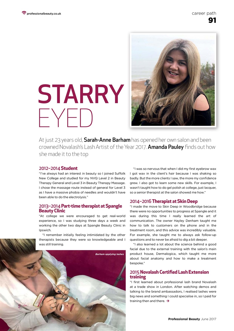 Professional Beauty Preview Pages