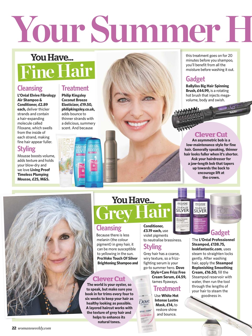 Woman's Weekly Preview Pages