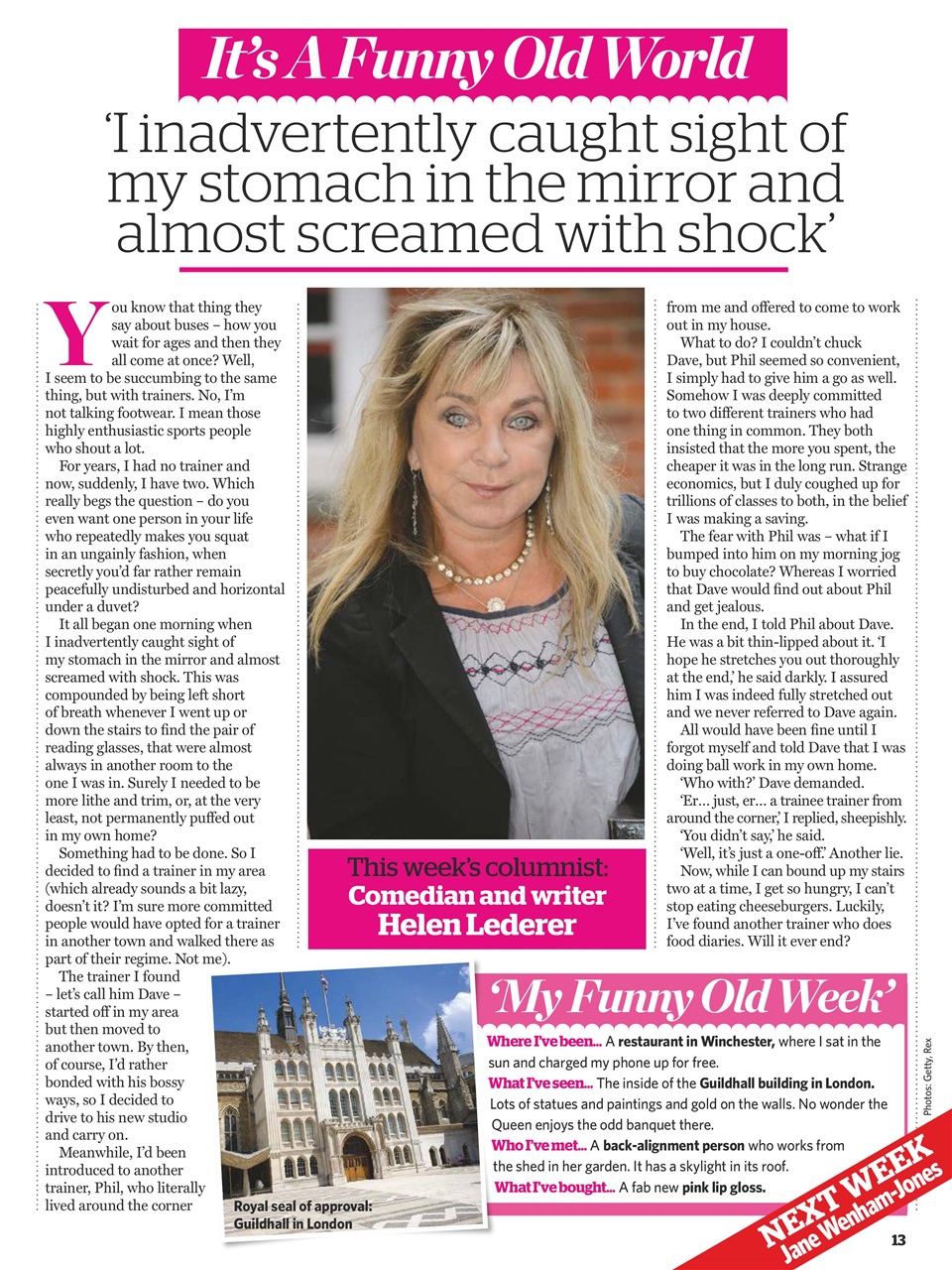 Woman's Weekly Preview Pages