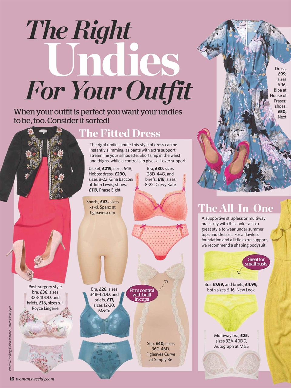 Woman's Weekly Preview Pages