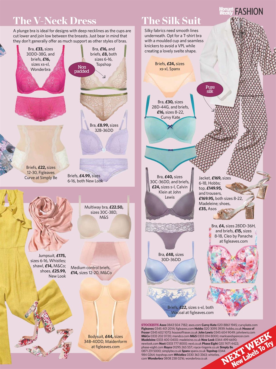 Woman's Weekly Preview Pages