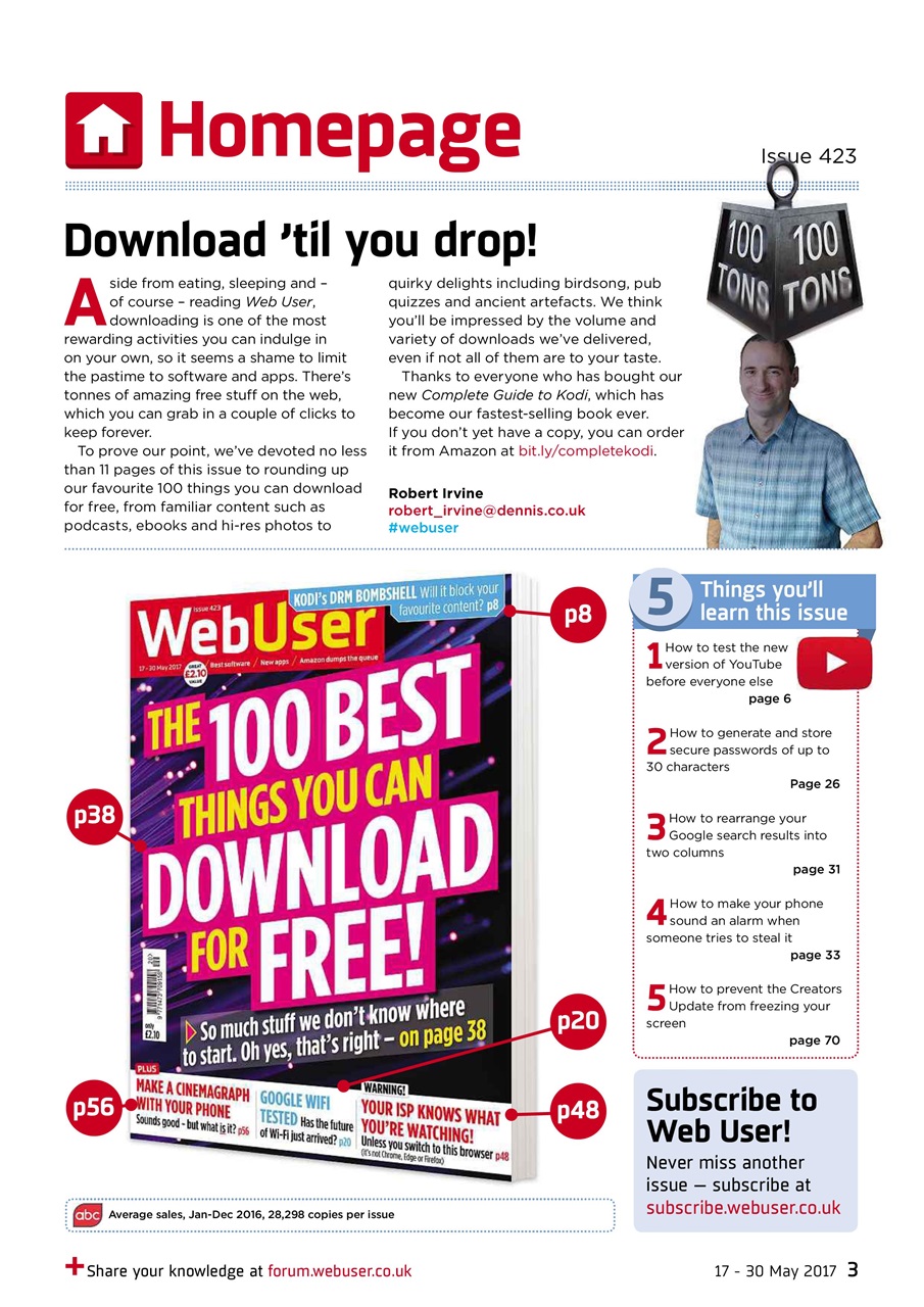 Webuser Preview Pages