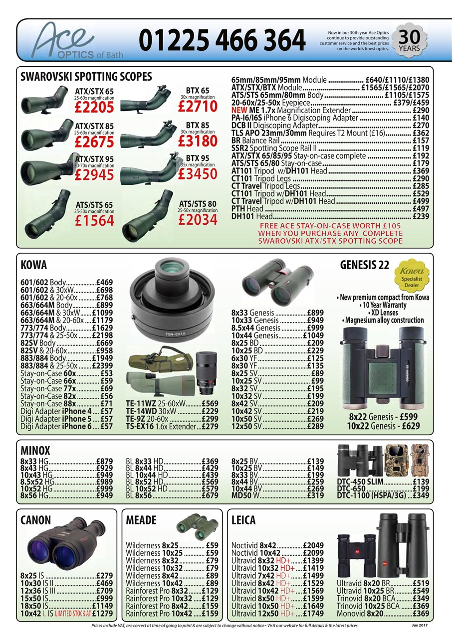 Birdwatch Magazine Preview Pages