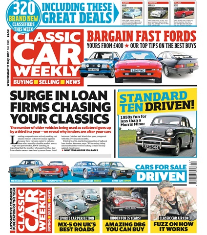 Classic Car Weekly issue 17th May 2017