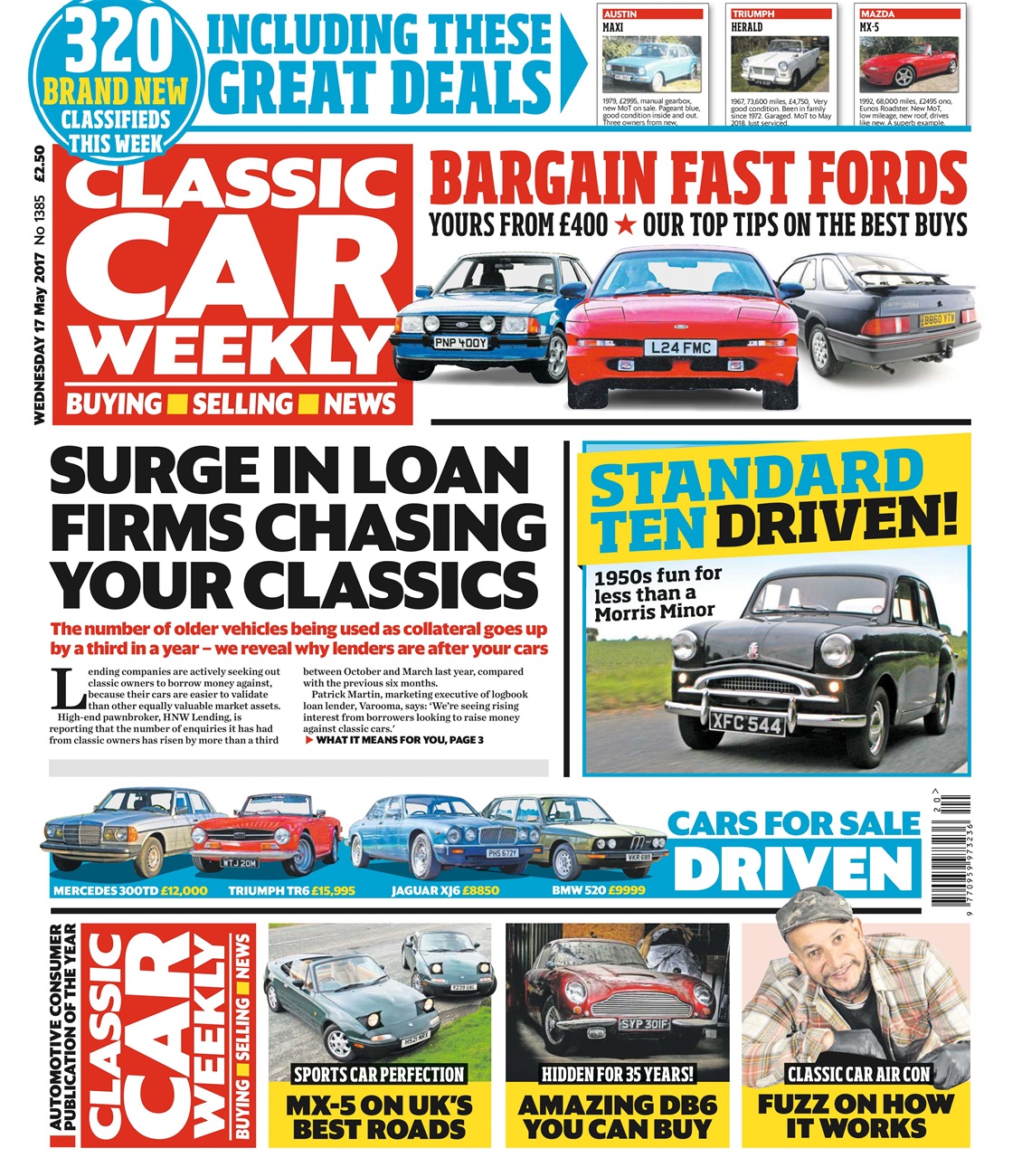 Classic Car Weekly Preview Pages
