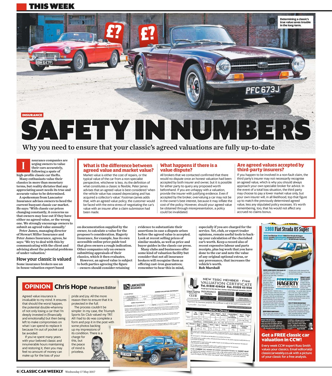 Classic Car Weekly Preview Pages