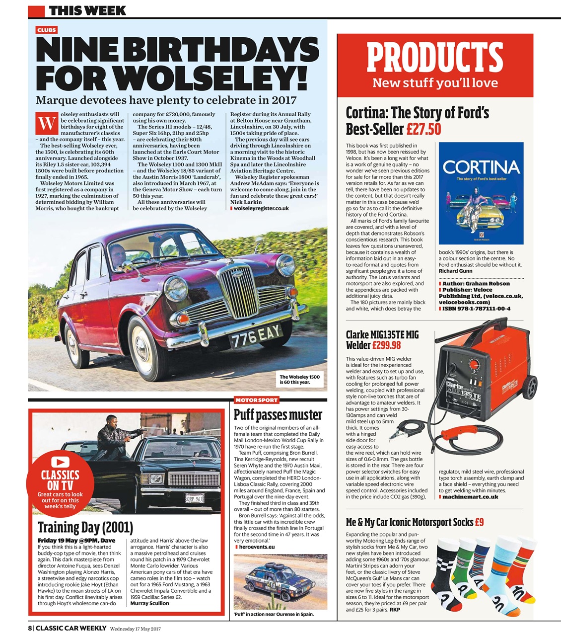 Classic Car Weekly Preview Pages