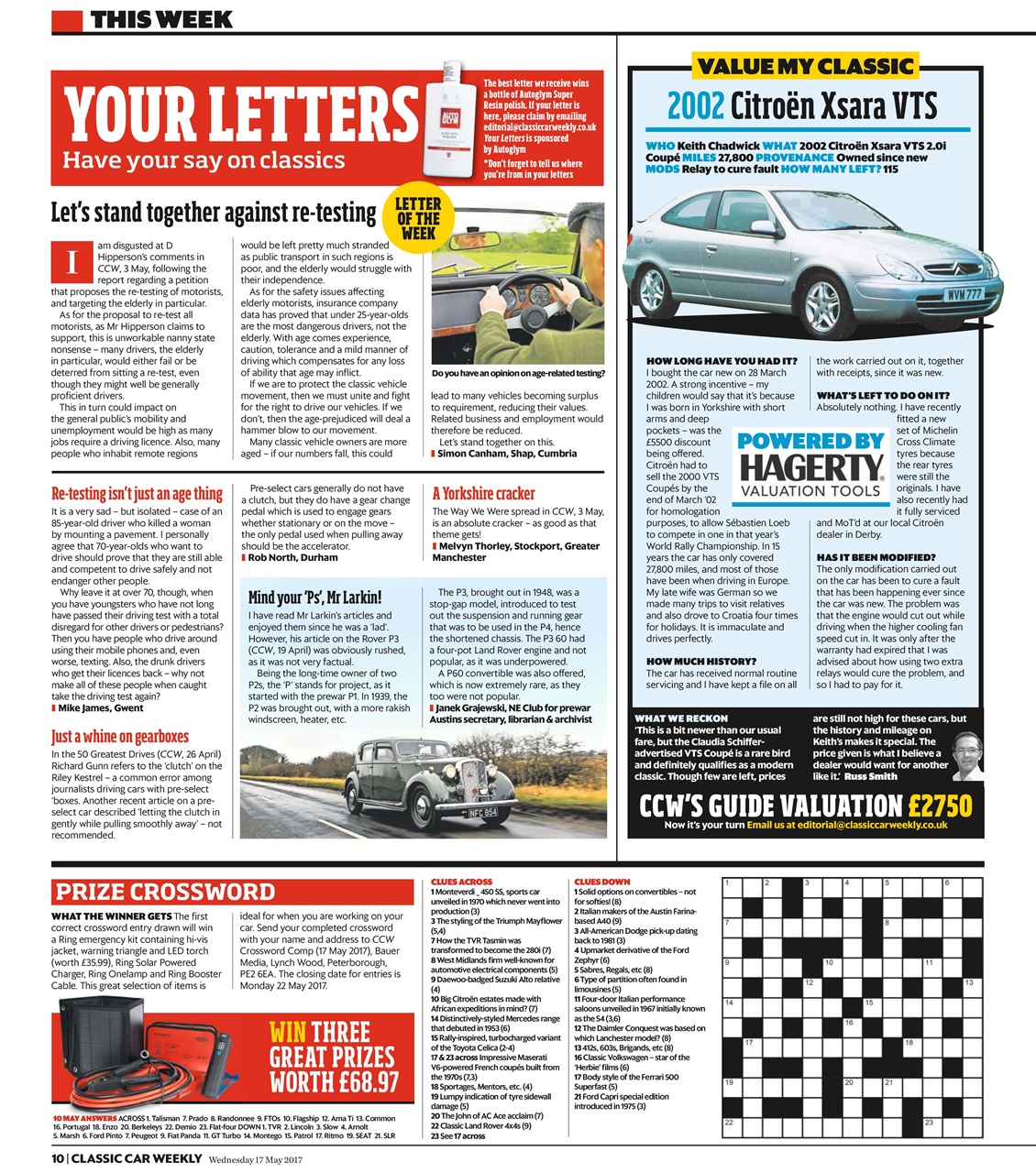 Classic Car Weekly Preview Pages