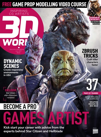 3D World issue July 2017