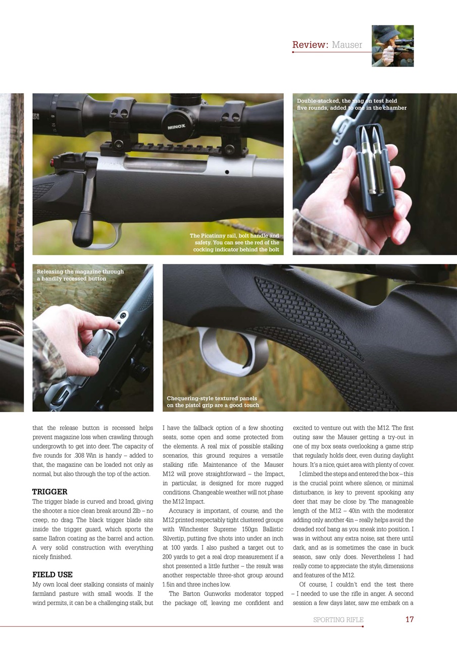 Sporting Rifle Preview Pages