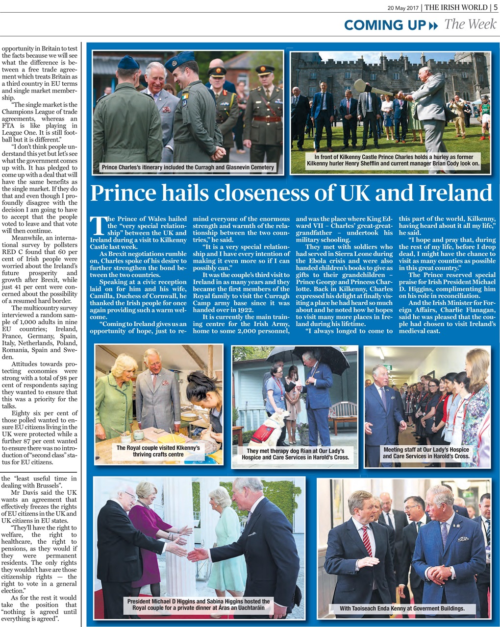 Irish World Preview Pages