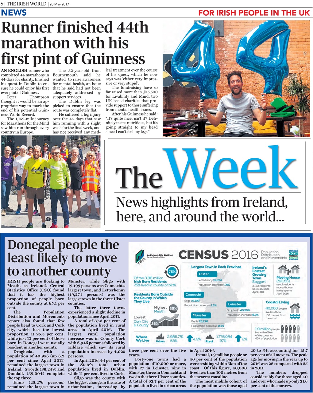 Irish World Preview Pages